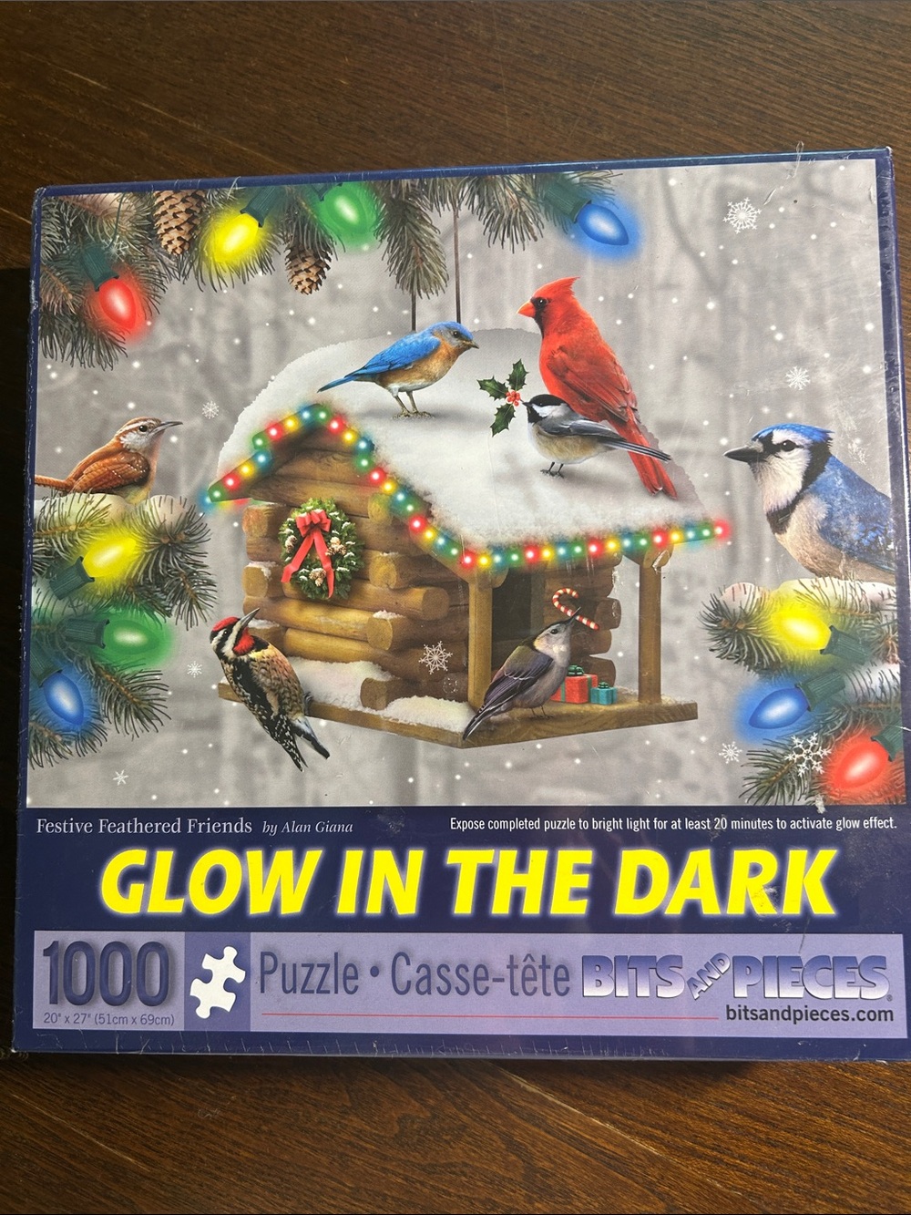 BITS and PIECES. Festive Feathered Friends PUZZLE. NEW!!